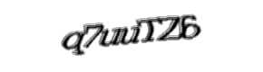 Security check image, please type the characters shown