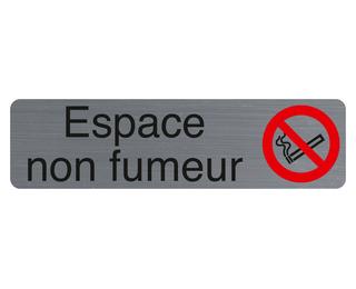 Selbstklebendes Türschild Nichtraucherbereich FR
