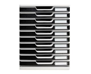 Ladenbox Modulo Office 10 gesloten laden - Zwart