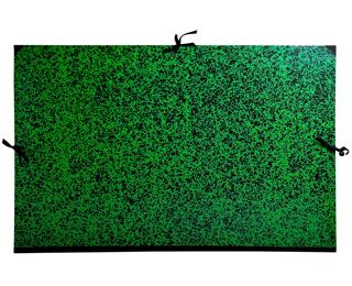 PortFolio Exac 67x94cm Marbled Green - Green