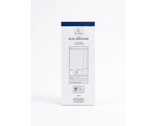 Rekeningblok 50 genummerde bladen - in dupli - Formaat 9,1x22,5cm