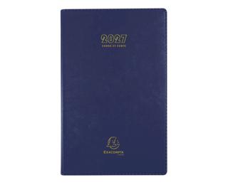 Agenda de bureau Carré Euro et cents Barbara 13,5 x 21 cm Journalier Janvier à Décembre 2027 - Couleurs assorties