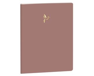 Notebook Elise ligné Format A5 - Rose