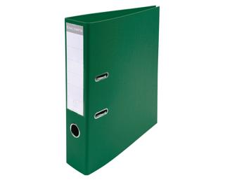 Classeur à levier PVC A4 dos de 70mm. - Vert foncé