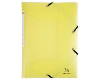 Sammelmappe A4 mit Gummizug und 3 Klappen, PP, Chromaline Pastell