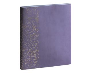 Agenda de bureau EasyTime 27S spiralé Amélie 21 x 27 cm Semainier Janvier à Décembre 2026 - Violet
