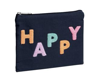 Pochette A5 You Happy 15 x 21 cm - Bleu