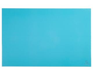 Deskmat cardboard Aquarel 575x375 4c ast - Pastel blue
