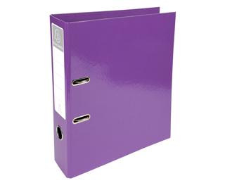 Exacompta Iderama Prem'Touch Lever Arch File, A4, 70mm spine - Purple
