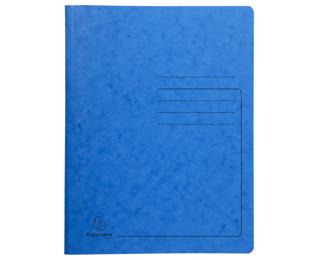 Folder Metal Spring Pressboard A4 brown 