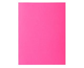 Pack of 10 square cut folders ROCK'S 210 - 24x32cm - Pink