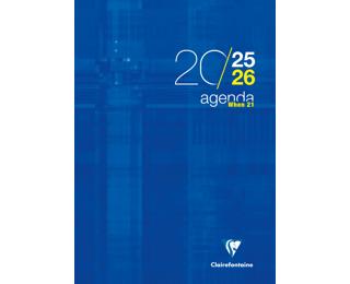 Agenda When 21 21 x 29,7 cm Semainier Juillet 2025 à Juillet 2026 - Couleurs assorties