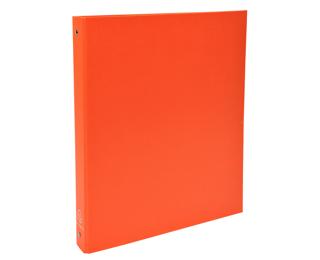 Exacompta PP covered Ring Binder, A4, 4 rings, 40mm spine - Orange