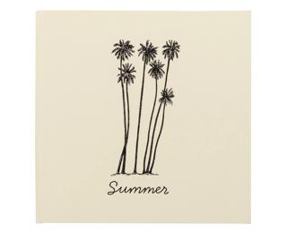 Album photos livre 30 pages noires Summertime - Jaune pastel