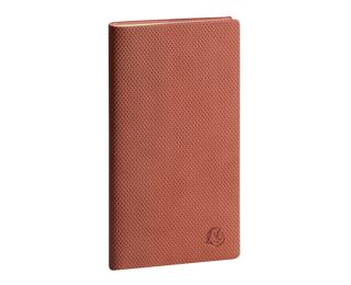 Agenda de poche SAS 17 Canvas 9 x 17.5 cm Semainier Septembre 2025 à Août 2026 - Terracotta