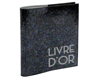 Libro oro 140p.plata 21x19cm STRASS surt - Colores surtidos