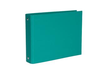 Ringband in PP met harde omslag 100x150 - 2 ringen van 25mm - Geassorteerd