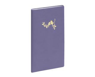 Agenda de poche SAS 17 Elise 9 x 17.5 cm Semainier Septembre 2025 à Août 2026 - Violet