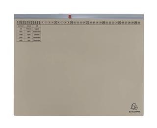 Exaflex Premium, Kanzlei Hängehefter, 1 Abheftvorrichtung, Rechtsheftung, 265x318mm, Packung mit 25 Stück - Grau