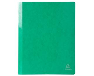 Chemise à lamelle carte lustrée pelliculée 355gm2 Iderama - A4 - Vert foncé