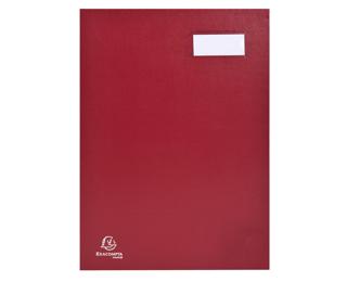 Signature book expanding spine Direction 18 compartments - A4 - Burgundy