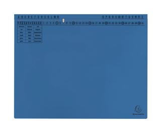 Exaflex Standard, Hängehefter mit 1 Abheftvorrichtung, 265x318mm, Packung mit 25 Stück - Blau