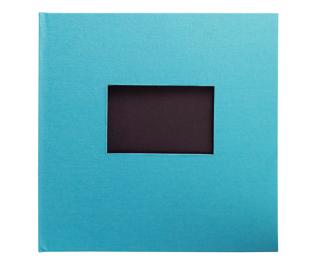 Album photo livre 30 pages noires Pop'N Co - Cyan