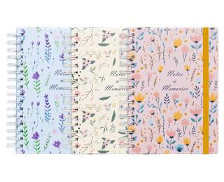 Présentoir de 18 albums A5 Petal - Couleurs assorties