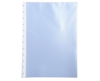 Carpetas de fundas amovibles con anillas - Fundas piel de naranja Recambios fundas para carpetas de fundas amovibles - (Vistas: 20 Fundas: 10) - 24,5x31cm para A4 - Translucida