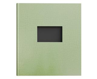 Album photos livre 60 pages noires Prestige - Vert turquoise