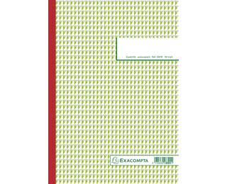 Doorschrijfpapier geruit 5x5 29,7x21cm 50 bladen triple zelfkopiërend