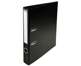 Ordner Prem'Touch PVC, Rückenbreite 50mm, 32x29cm für DIN A4 Maxi - Schwarz