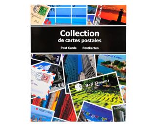 Album de collection pour 200 cartes postales - 20x25,5 cm