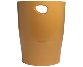 Ecobin Neo Deco wastebasket - Coppery gold