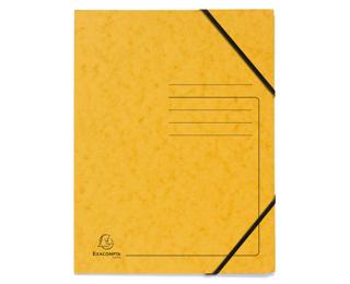 Chemise à élastique sans rabats carte lustrée 355gm2 - A4