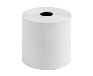 Kassarollen 80x75mm - 1 laag thermisch papier 44g/m2 - zonder BPA - Wit