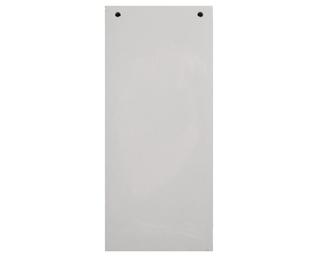FOREVER® Pak van 100 horizontale tabstroken met perforatie 180g - 105x240mm - Grijs