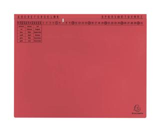 Exaflex Standard, Hängehefter mit 1 Abheftvorrichtung, 265x318mm, Packung mit 25 Stück - Rot