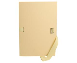 Faldone con dorso estensibile fino a 16cm carta telata - 26x36cm 