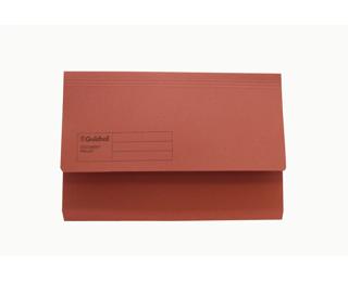 Exacompta Guildhall Manilla Document Wallet (A4+/Foolscap) - Red