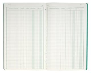 Piqûre 32x19,5cm Livre d'Inventaire 38 lignes 80 pages 