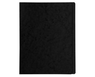 Folder Flat Bar Pressboard 355g brown - Black