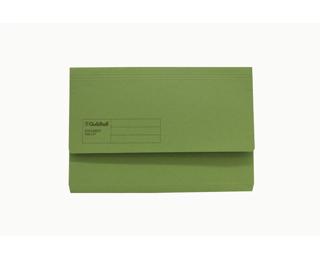 Exacompta Guildhall Manilla Document Wallet (A4+/Foolscap) - Green