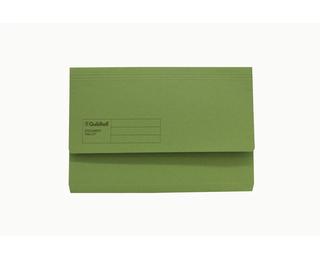 Exacompta Guildhall Manilla Document Wallet (A4+/Foolscap) - Green
