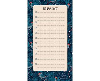 To Do List Color Design 10 x 18 cm - Coloris aléatoire