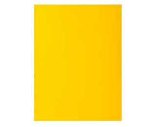 Pack of 100 insert folders ROCK"S 80gsm- 22x31cm - Lemon