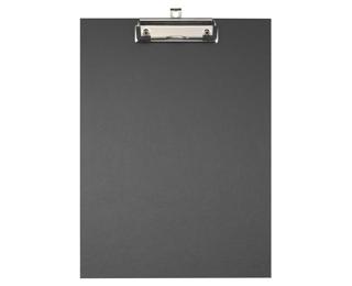 Klemmbrett beschichtet - Format 23x32cm für A4 - Schwarz