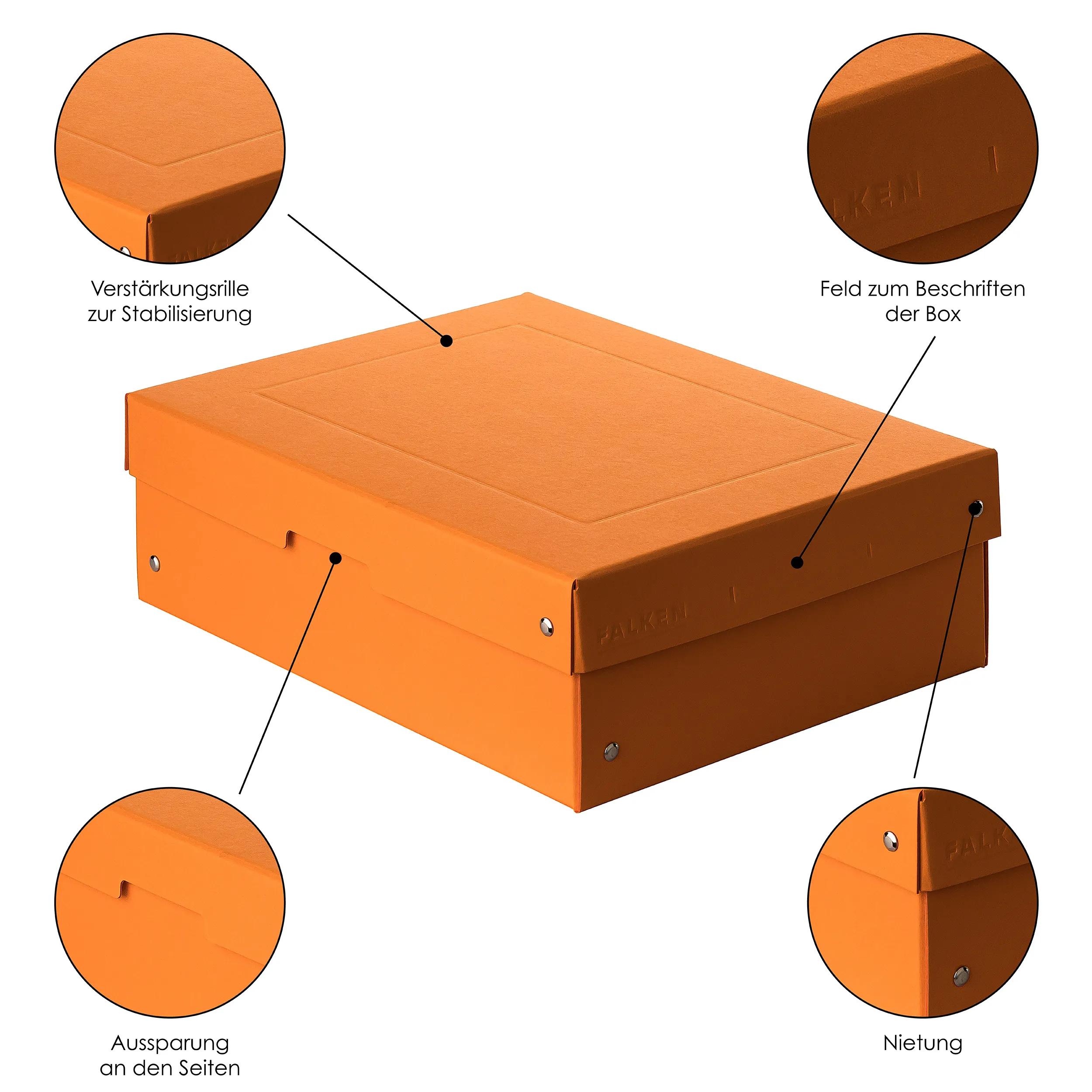 Falken 5x PURE Box Pastell A4, Füllhöhe 100 mm große Farbauswahl - Bild 6 von 38