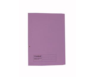 Guildhall Pocket Transfer Spiral File (315gsm) - Mauve