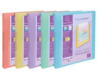 Kreacover Ringbinder PP 2Ring 30mm, Assorted - Assorted colours